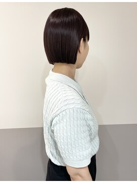 エレノア 新宿西口店(Eleanor) コンパクトボブ/ピンクブラウン