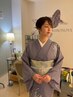 着付けヘアセット＊訪問着 ￥10000 