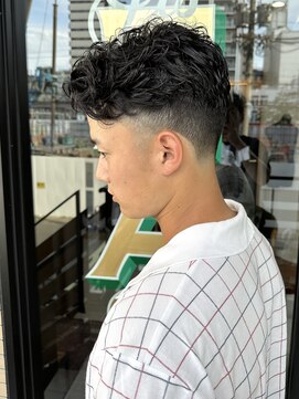 ザスーツブラザーズ(THE SUITS BROTHERS) MEN'SHAIRウルフカルマパーマメンズショートイージーパーマ