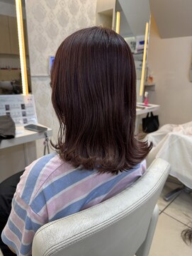 フレア(FLAiR) 20代30代艶々ピンクバイオレットカラー