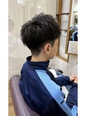 アップバング／ツーブロック／刈り上げ／メンズショート