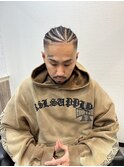 bad hop "yellow pato" × コーンロウ