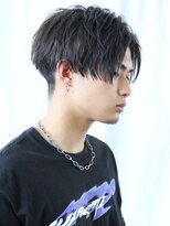 クロトヴィラ 天神大名(KUROT villa)&nbsp;ツーブロックマッシュ韓国センターパート簡単刈り上げ