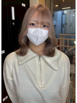 ミルクティー(Milk TEA) ホワイトベージュカラー♪