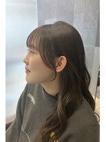 ファースト 東仙台店(first)&nbsp;顔周りカット/イルミナ新色カラー