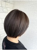グレージュハイライト