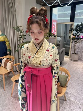 ゼストソエル(ZEST soell) 卒業式ヘアセット/袴着付け/カチモリヘア/ヘアアレンジ