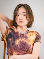 ベンジー 金山店(benji)&nbsp;ゆるパーマでオトナボブ　20代30代40代