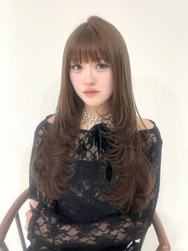 アモレット 天文館店(amoretto) ワンホン風レイヤーカット