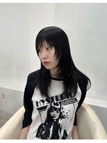 ルーツ 浅草店(roots)&nbsp;レイヤーカット【ブリーチカラー/ウルフカット/20代/30代】
