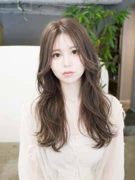 ユートラクト 守口竜田通り店(U-tract) ロングレイヤー　ヘーゼルベージュ20.30.40代
