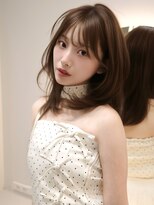 ソヨン 大宮2号店(SOYON)&nbsp;【多幸感】ミディアムレイヤー/チョコグレージュ