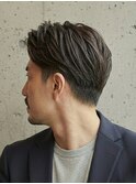 【大人ビジネス】30代40代◎ツーブロック×アップバングショート