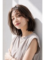アッシュ 学芸大学店(Ash)&nbsp;ボブ/大人女性/アッシュベージュ/髪質改善/白髪ぼかし