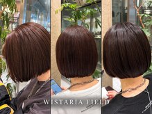 ウィスタリアフィールド アヴェダ(WISTARIA FIELD AVEDA)の雰囲気（ブルーブラック/ピンクブラウン/ピンクベージュ）