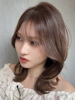 アビーツー(ABBEY2)&nbsp;ミディアムレイヤーボブレイヤーくびれボブ垢抜けレイヤー