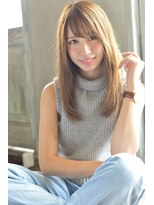 ナナナ パレナ 宝塚店(nanana parena)&nbsp;印象柔らか愛されストレートスタイル【nanana parena】