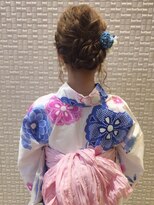 【新宿 neolive】大人め浴衣アレンジ