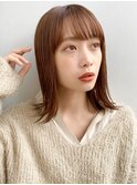 【GARDEN荒井夏海】サラッとストレートで可愛いボブヘア