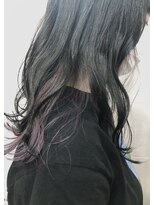 マイレ(maile)&nbsp;【maile】インナーカラー／パープル／ブリーチあり