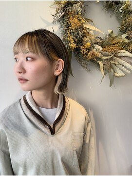 ヘアーメイク セルクル(hair make cercle) フェイスフレーミングボブ