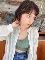 ルービック(Rubik's)&nbsp;ウルフレイヤーボブ×インナーカラー×毛先パーマ