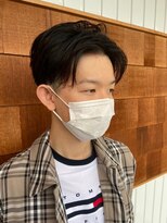 アンチ ブーン(ANTI boon)&nbsp;センター分けスタイル