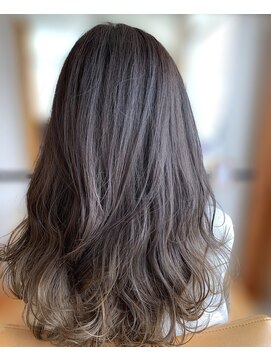 アドラーブル 長岡リップス旭岡店(adorable) 20代30代大人かわいいグラデーション透明感アッシュベージュ