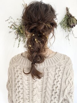 ティミー(timmy) 編みおろしアレンジ