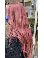 エイチ エアー ダヴ H air DAV調布北口&nbsp;春らしいサーモンピンク