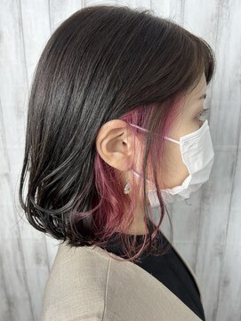 ビューティドレッセヤマノ 池袋パルコ(Beauty Dresse YAMANO) 【インナーカラー】スタイリングが楽しめるカラーリング