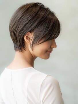 ケアリー 流山おおたかの森(Carelly) 大人かわいい前髪セシルカットココアブラウンフリンジウェーブ