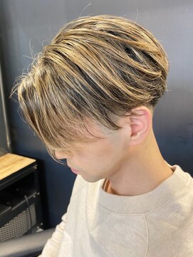 ビンゴ(BINGO) 902外国人風カラー束間3Dハイライトツイストスパイラルパーマ