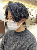 横浜★ウルフベースのツイストスパイラルパーマ