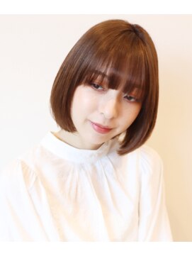 アイ(I.) 【 Ｉ. 】30代40代　ショートボブ 簡単スタイリング 小顔
