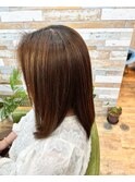 髪質改善縮毛矯正×ローレイヤースタイル