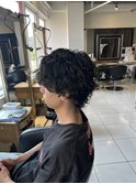 波巻きスパイラルパーマ 波巻きパーマ スパイラルパーマ