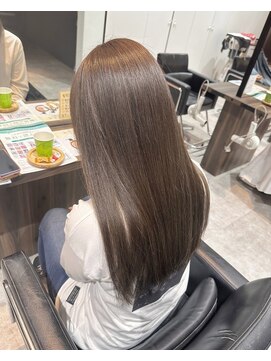 アヴァンス 和泉中央店(AVANCE) 艶髪ベージュ×髪質改善カラー×髪質改善トリートメント
