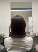 大人ガーリーチョコレートプリカールモードヘアハイライト