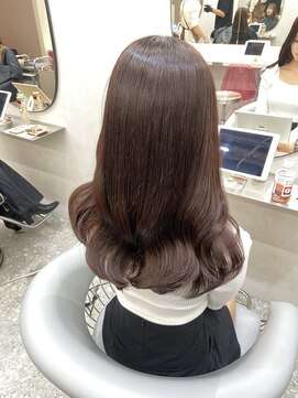 ラルム 新宿(LARME) チョコレートブラウン/レイヤースタイル/韓国ヘア【Kaya】