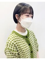 モリオフロムロンドン 松戸店(Morio from London)&nbsp;【松戸　石山】黒髪コンパクトミニボブぷつっとボブ