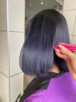 ミラシィ 稲毛(Mirashy)&nbsp;透け感のあるブラックパープル