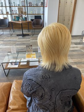ノート ヘアーサロン(NOTE HAIR SALON) ハイブリーチ×ウルフ