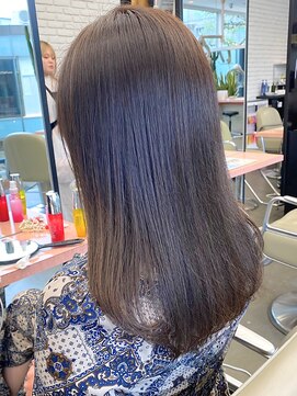 ディフィーノ 青山(DIFINO) 【DIFINO 青山】ブリーチなし/シアーグレージュ