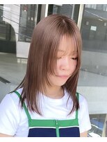 ヲタク(wotaku.)&nbsp;ミルクティーカラーベージュカラーグレージュハイトーンレイヤー