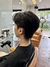 【男性人気No.1】カット+シャンプー+炭酸スカルプヘッドスパ　4800→4400