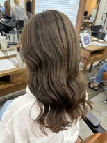 アジールヘア 北千住駅西口店(agir hair) 透明感ミルクティーベージュカラー 北千住