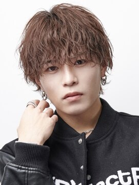 オーシャントーキョー 渋谷(OCEAN TOKYO) シースルーマッシュツーブロックセンターパート韓国ヘア刈り上げ