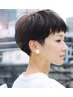 【ショートヘアの再現性の高さが人気】　デザインカット￥6050⇒￥5500