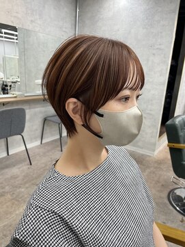リミットバイアフィナー 大宮店(limit by Afinar) ショート/丸みショート/マッシュショート/モカブラウン